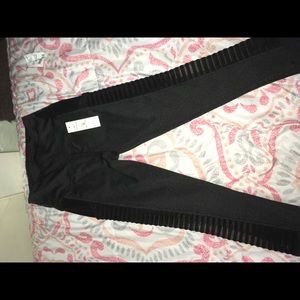 Gray soft yoga pants